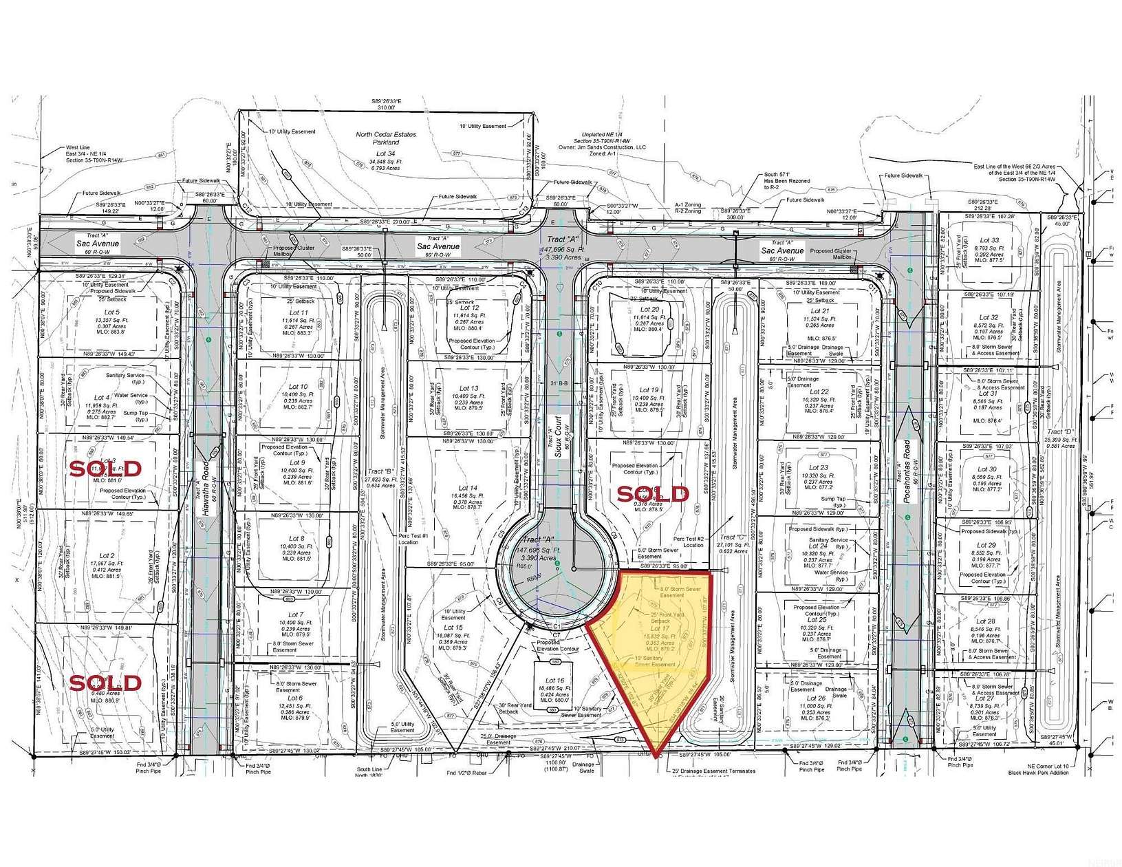 0.36 Acres of Residential Land for Sale in Cedar Falls, Iowa