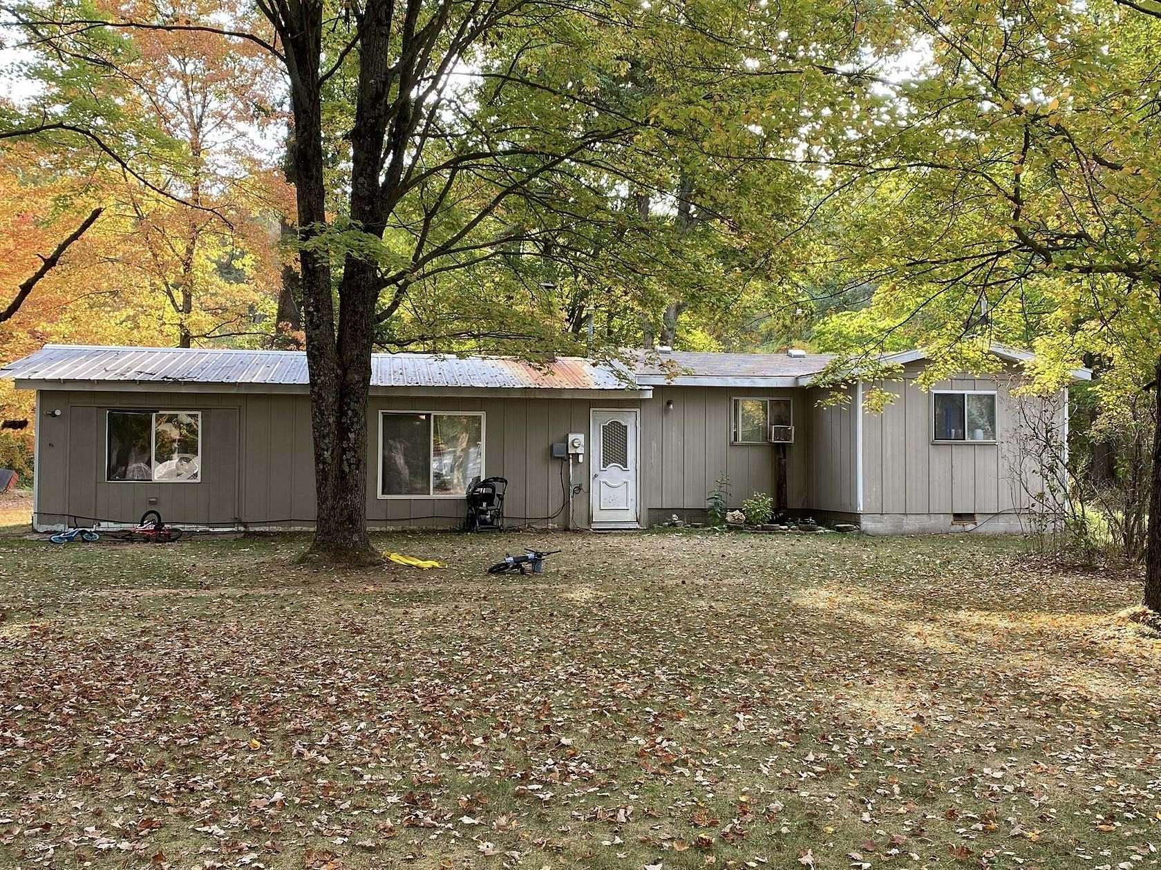 2 Acres of Residential Land with Home for Sale in White Cloud, Michigan