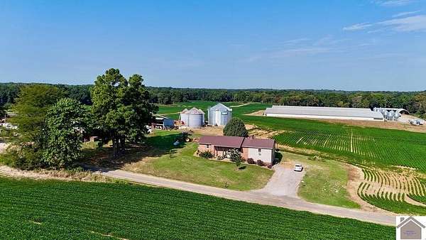 10.5 Acres of Land with Home for Sale in Murray, Kentucky