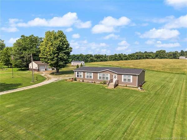 5.33 Acres of Residential Land with Home for Sale in Leavenworth, Indiana