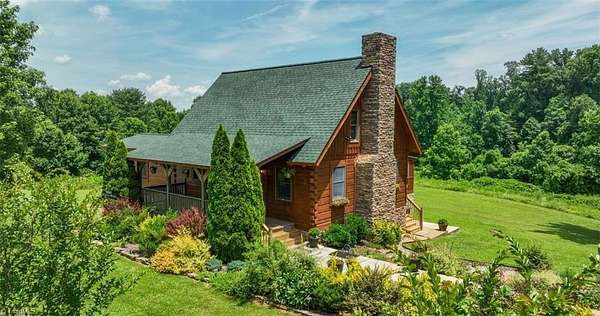 3.6 Acres of Residential Land with Home for Sale in North Wilkesboro, North Carolina