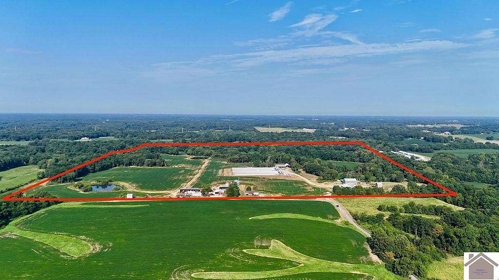 143 Acres of Agricultural Land with Home for Sale in Murray, Kentucky