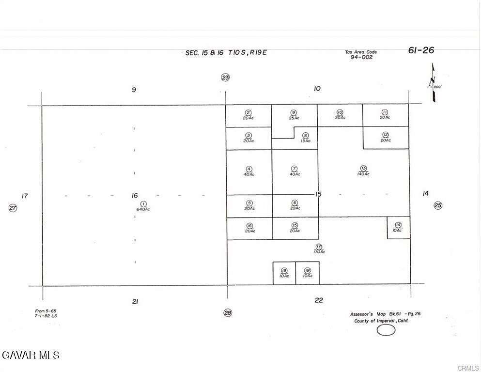 Land for Sale in Niland, California