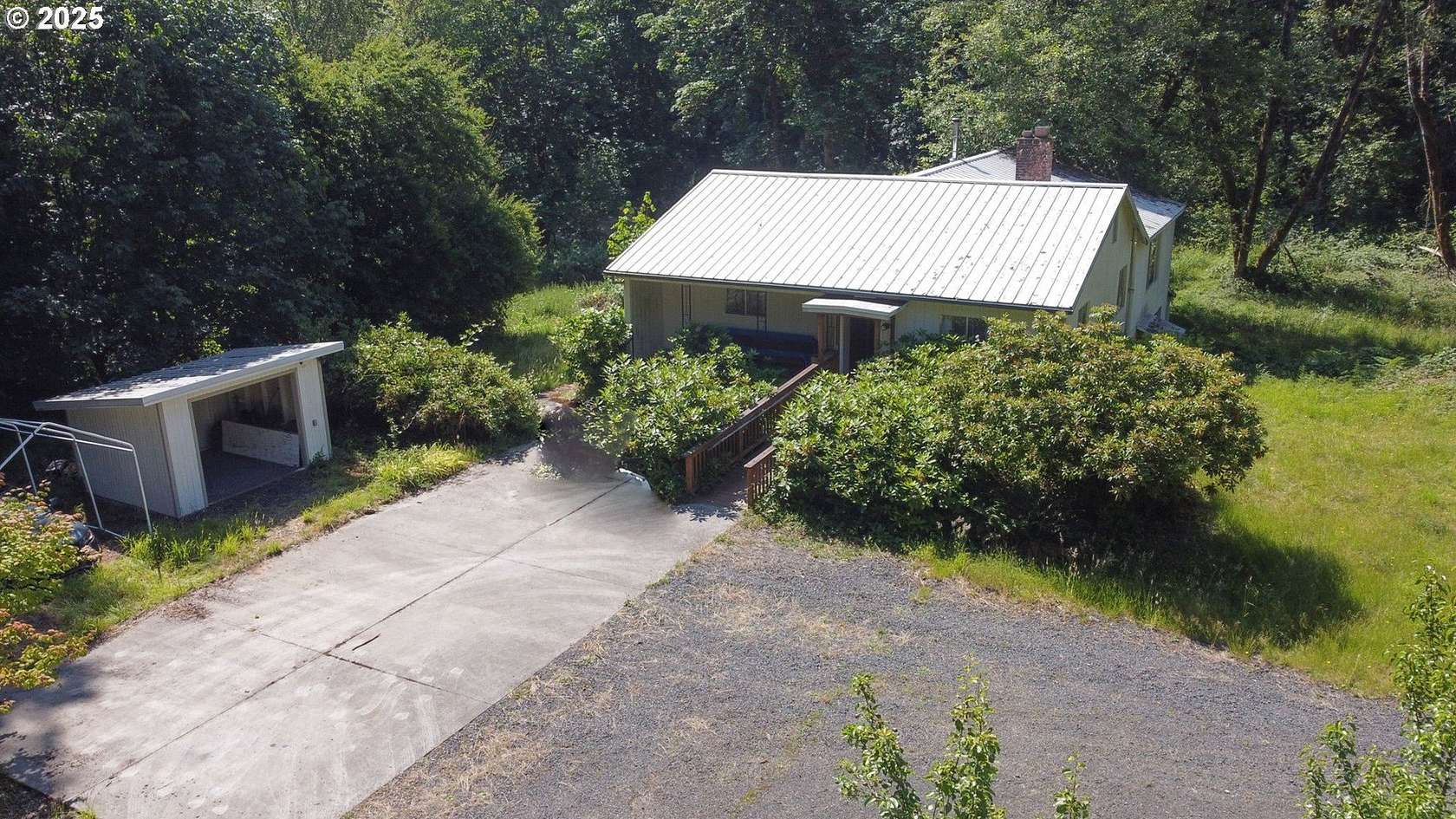 16.1 Acres of Land with Home for Sale in St. Helens, Oregon