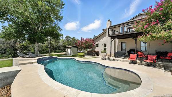 3 Acres of Residential Land with Home for Sale in New Braunfels, Texas