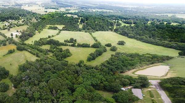 54.3 Acres of Agricultural Land with Home for Sale in Canton, Texas