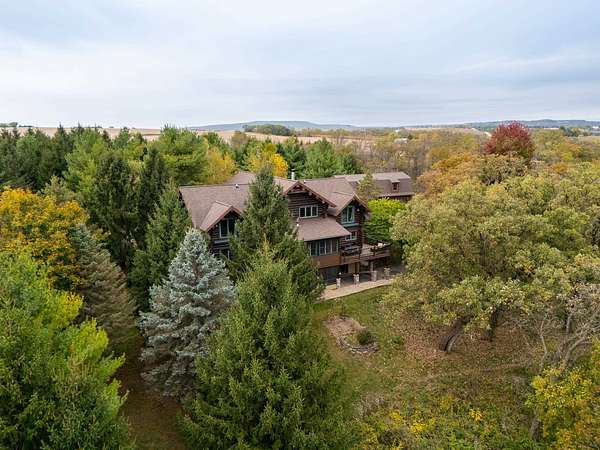 10 Acres of Residential Land with Home for Sale in Blue Mounds, Wisconsin