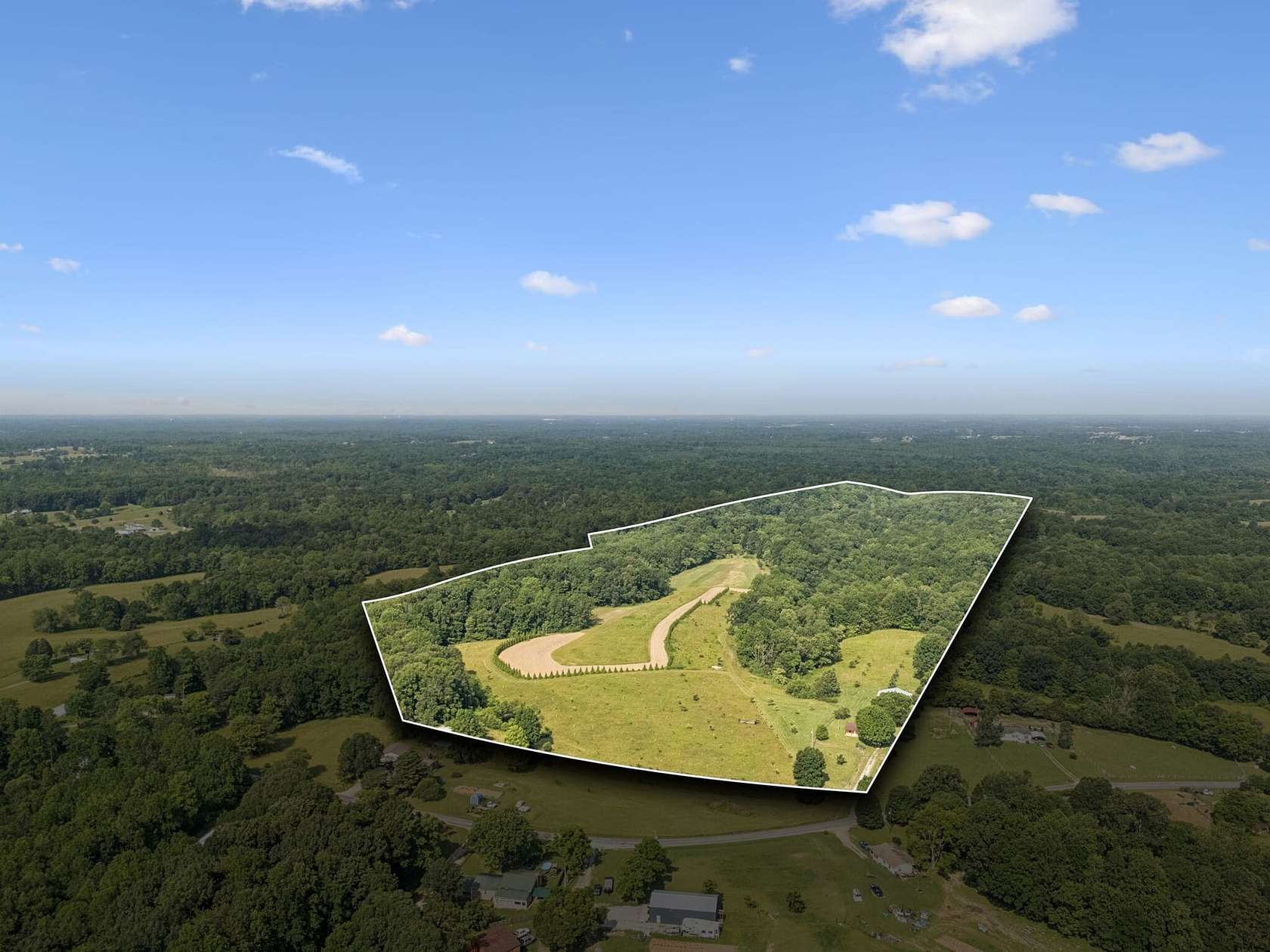 100 Acres of Improved Recreational Land & Farm for Sale in Ethridge, Tennessee