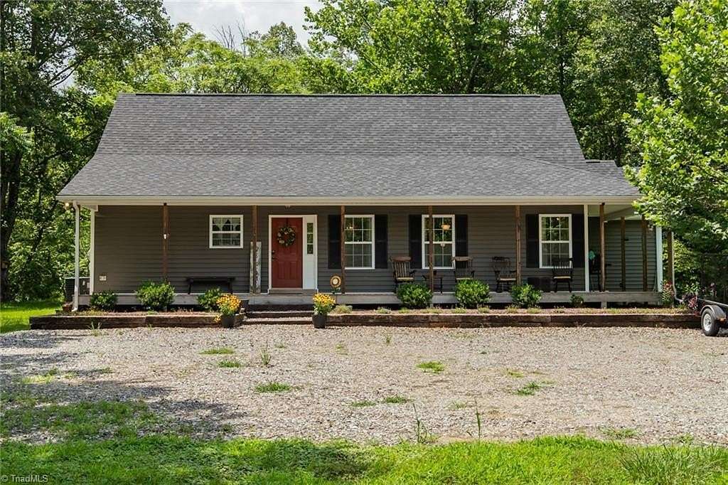 8.37 Acres of Residential Land with Home for Sale in Purlear, North Carolina