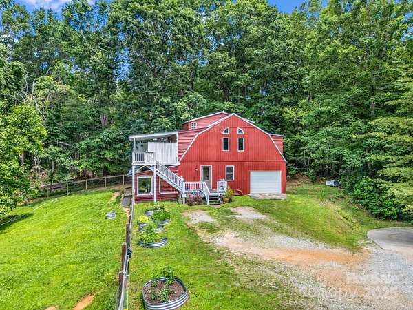 4.5 Acres of Residential Land with Home for Sale in Saluda, North Carolina