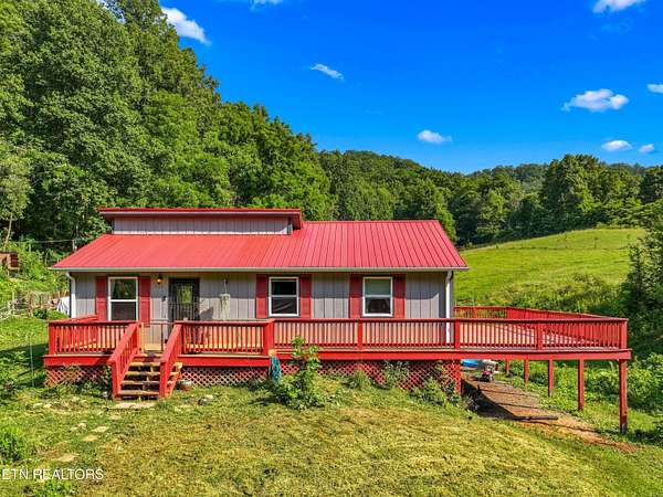 20.3 Acres of Agricultural Land with Home for Sale in Rogersville, Tennessee