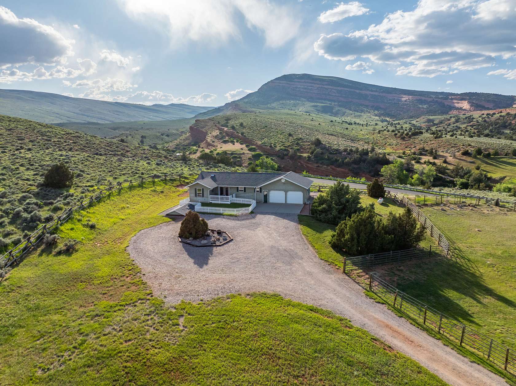 47.5 Acres of Recreational Land with Home for Sale in Lander, Wyoming