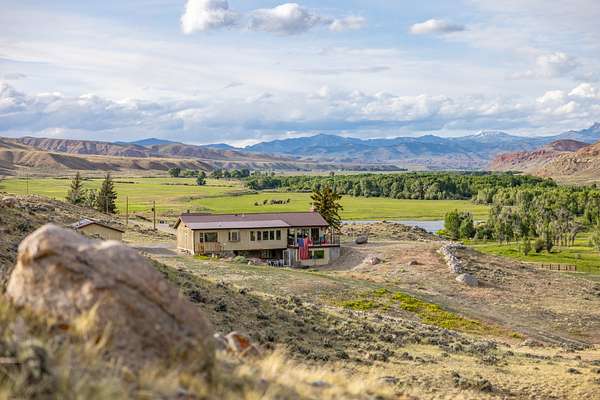 5 Acres of Land with Home for Sale in Dubois, Wyoming