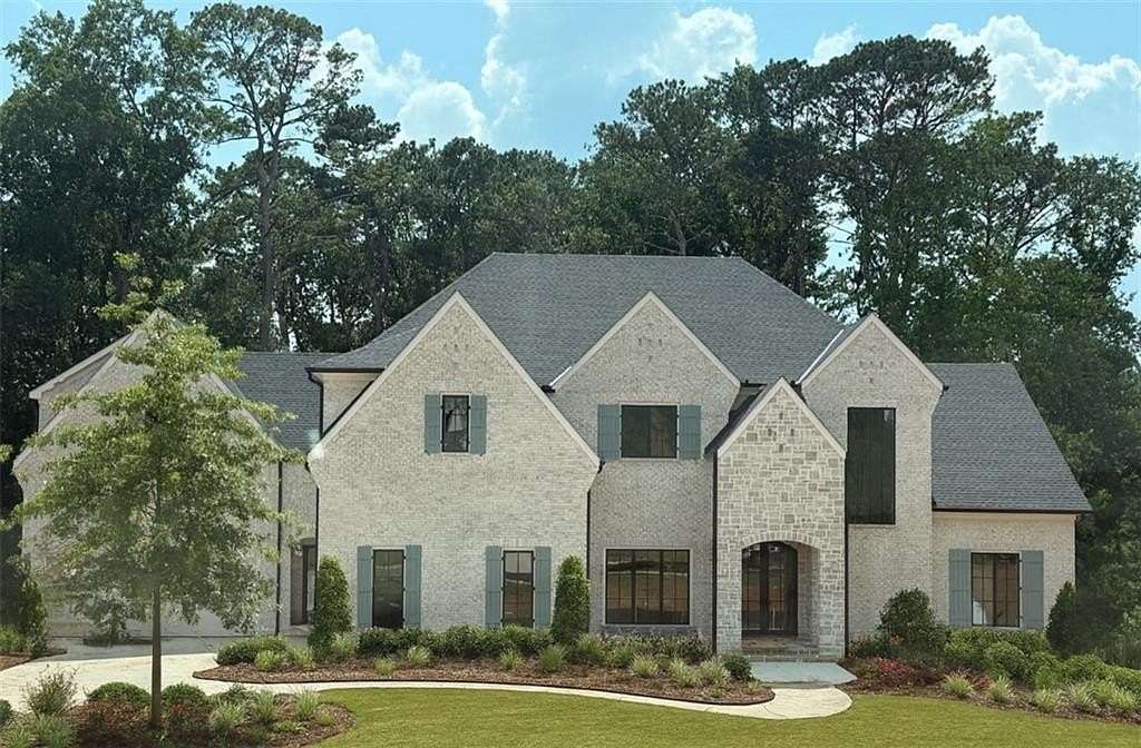 1.5 Acres of Residential Land with Home for Sale in Alpharetta, Georgia