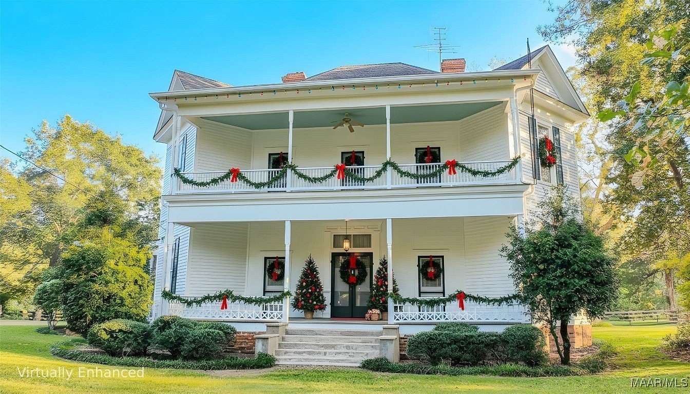 16.2 Acres of Recreational Land with Home for Sale in Ramer, Alabama