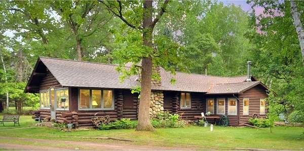 10 Acres of Residential Land with Home for Sale in Backus, Minnesota