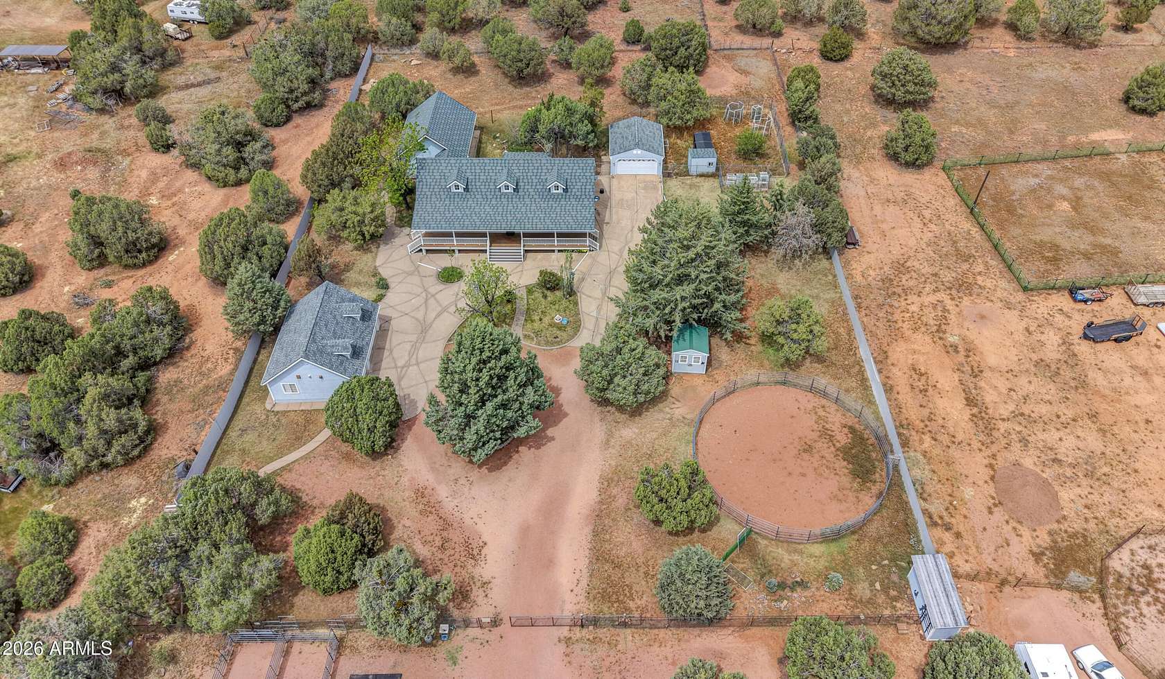 2.7 Acres of Land with Home for Sale in Payson, Arizona