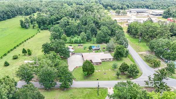 7.62 Acres of Land with Home for Sale in Bay Minette, Alabama