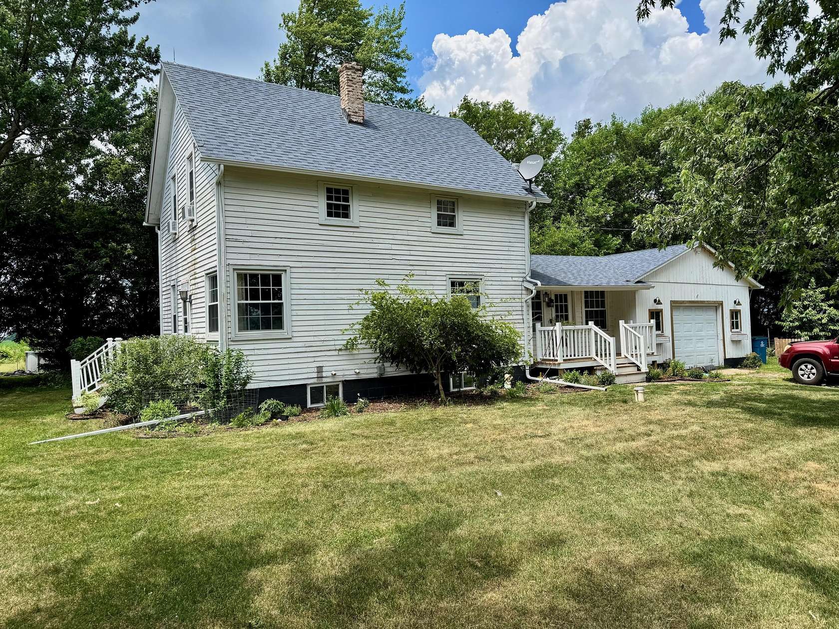 2 Acres of Residential Land with Home for Sale in Hanna, Indiana