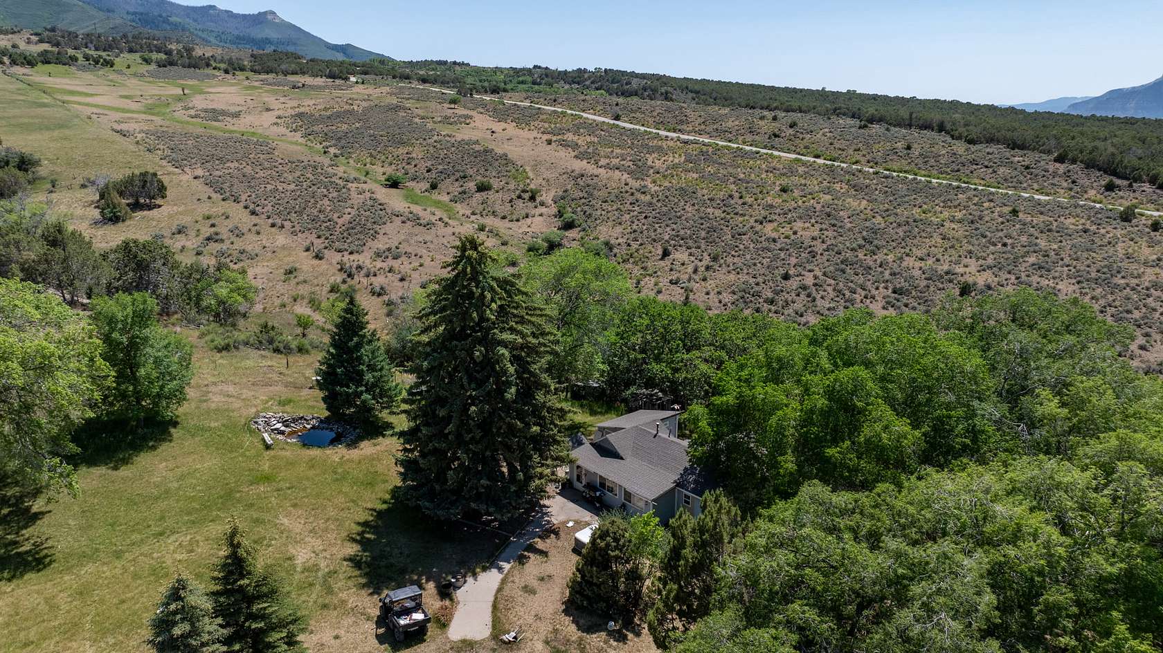 10 Acres of Land with Home for Sale in Parachute, Colorado