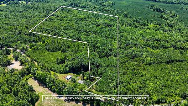 33.2 Acres of Recreational Land & Farm for Sale in Chase City, Virginia