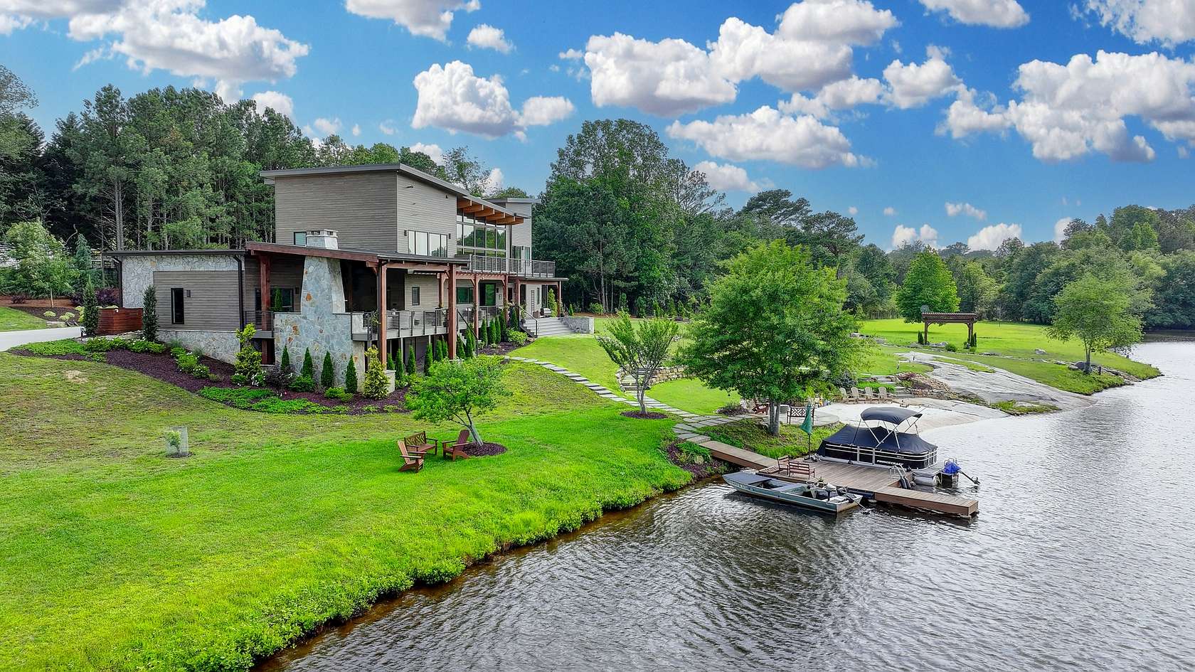 20.7 Acres of Land with Home for Sale in Auburn, Georgia