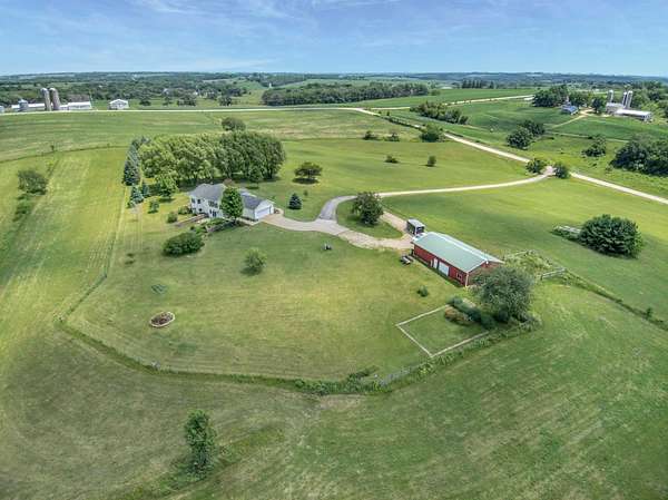 40 Acres of Improved Land for Sale in Gratiot, Wisconsin