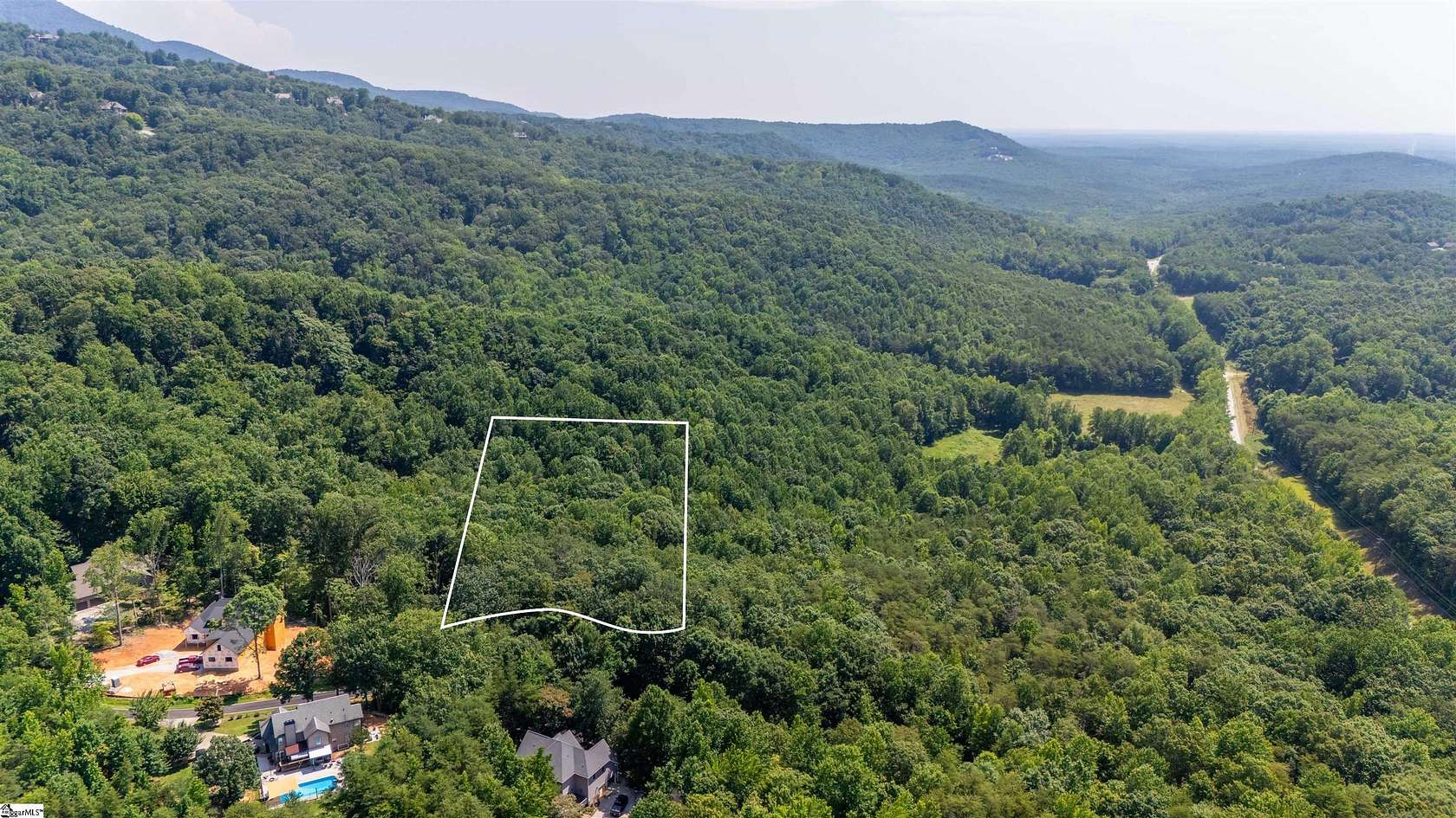 3.4 Acres of Residential Land for Sale in Landrum, South Carolina