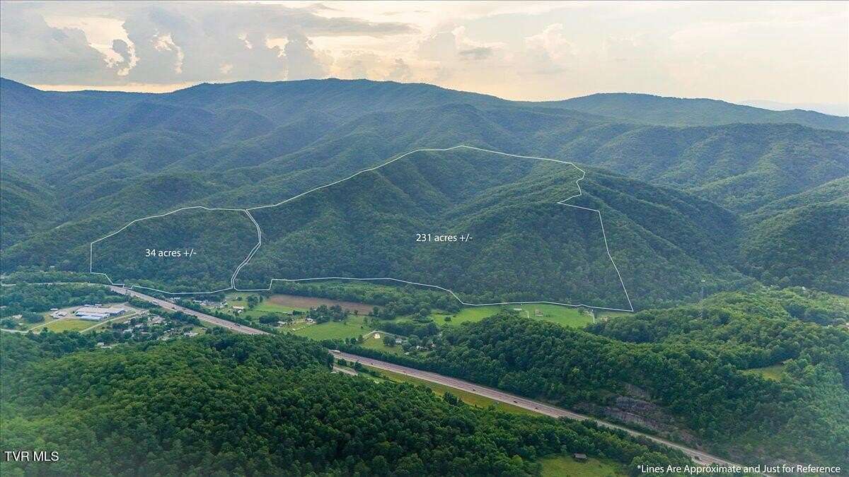 265 Acres of Recreational Land for Sale in Erwin, Tennessee
