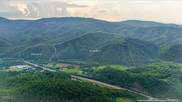 265 Acres of Recreational Land for Sale in Erwin, Tennessee