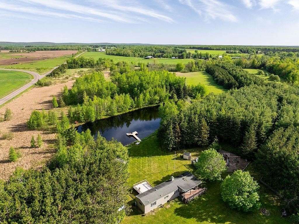 40 Acres of Agricultural Land with Home for Sale in Bruce, Wisconsin