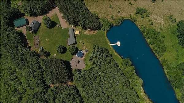40 Acres of Agricultural Land with Home for Sale in Bruce, Wisconsin