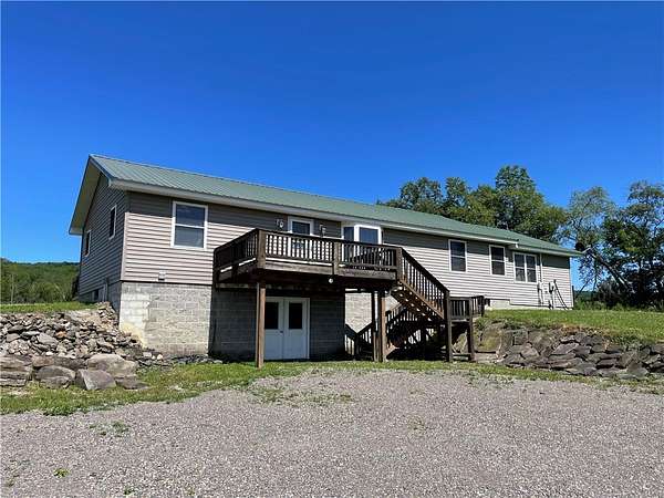 15.2 Acres of Land with Home for Sale in Plymouth, New York