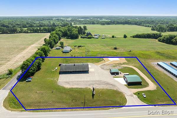 3.7 Acres of Improved Commercial Land for Sale in Sheridan, Michigan