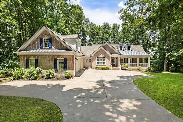 9.14 Acres of Land with Home for Sale in Alpharetta, Georgia
