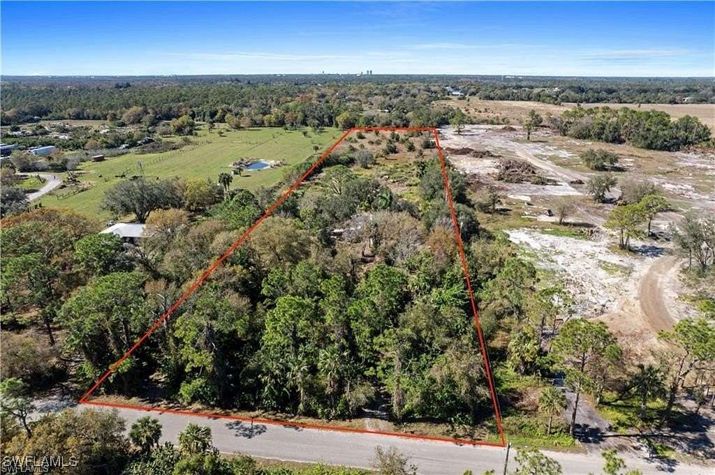 5.82 Acres of Land with Home for Sale in Fort Myers, Florida