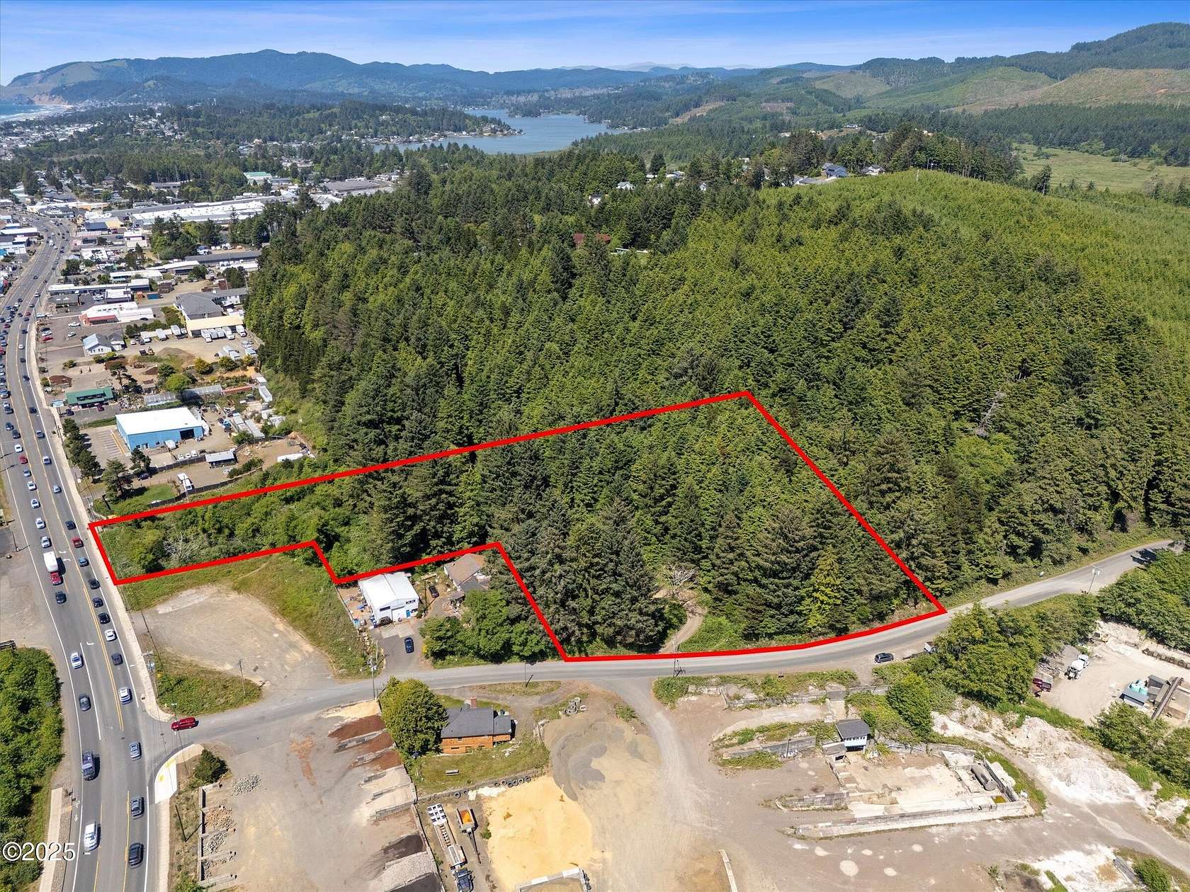 4 Acres of Commercial Land for Sale in Lincoln City, Oregon