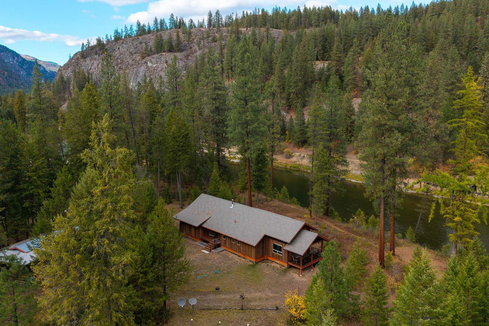 6.57 Acres of Land with Home for Sale in Laurier, Washington