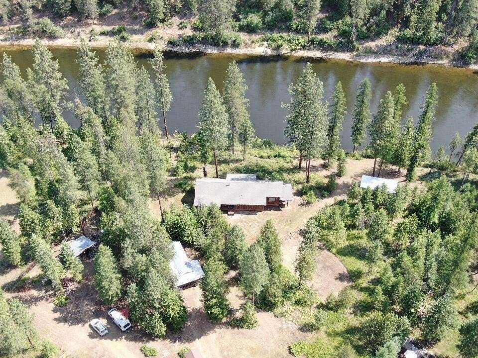 6.57 Acres of Land with Home for Sale in Laurier, Washington