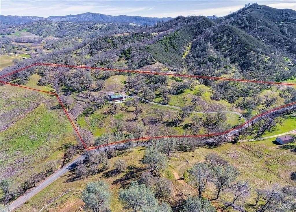 21.2 Acres of Land with Home for Sale in Lower Lake, California