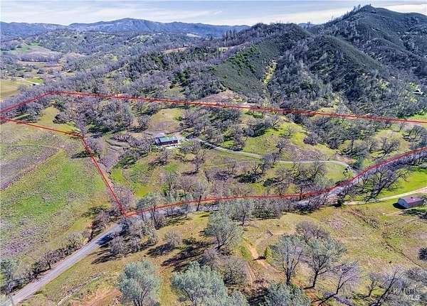 21.2 Acres of Land with Home for Sale in Lower Lake, California