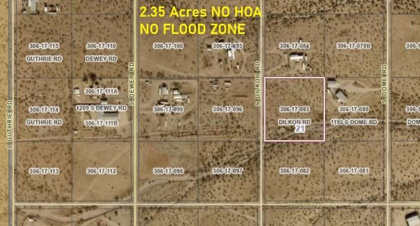 2.35 Acres of Land for Sale in Golden Valley, Arizona