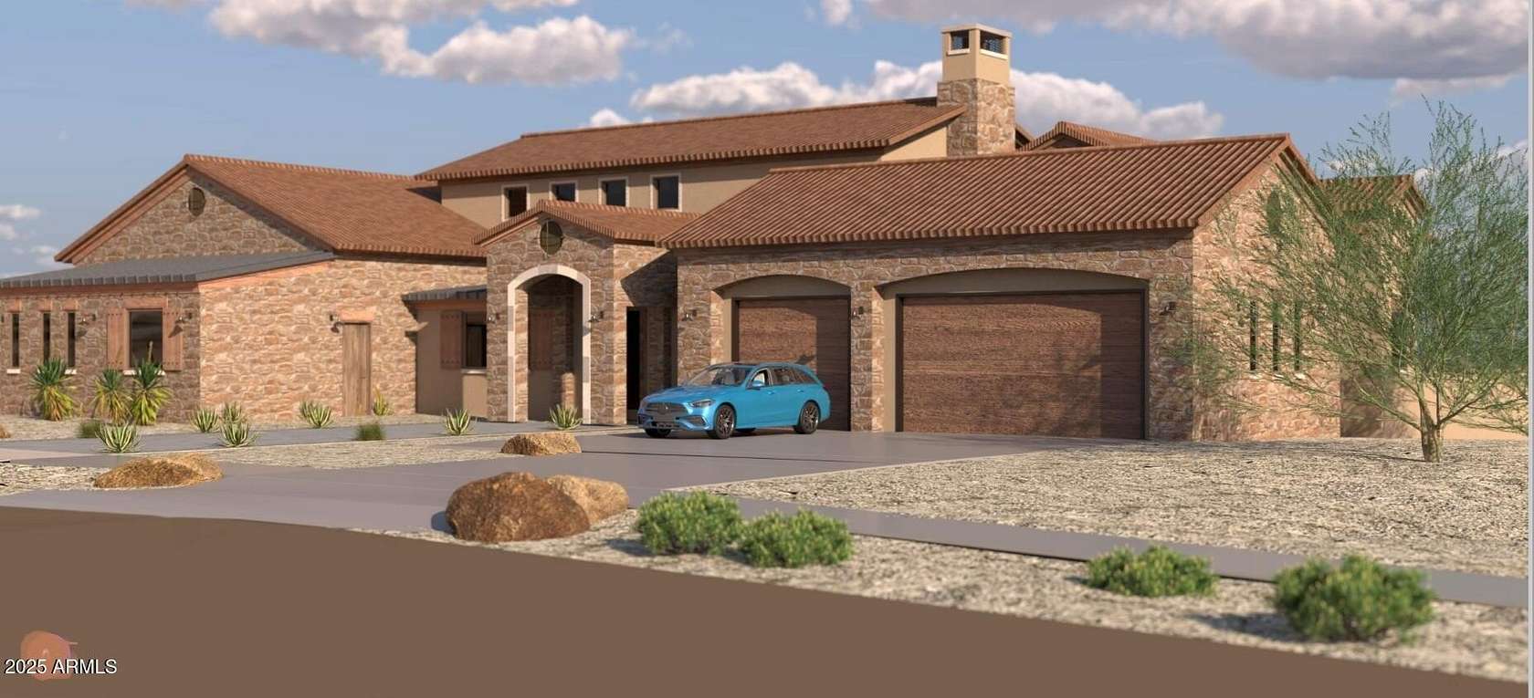 3 Acres of Residential Land with Home for Sale in Buckeye, Arizona