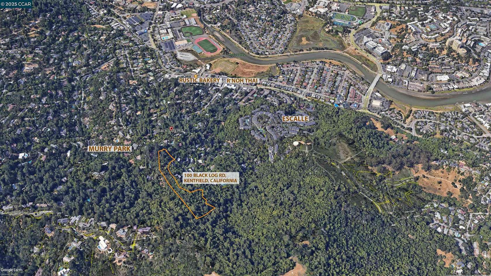 4.56 Acres of Land for Sale in Kentfield, California