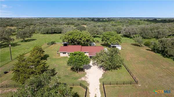 31.8 Acres of Land with Home for Sale in Goliad, Texas
