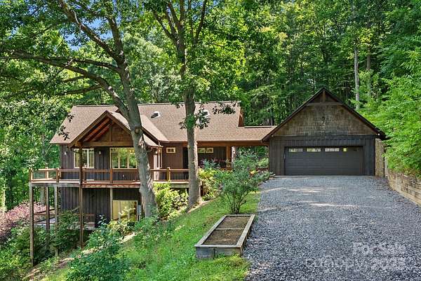 3 Acres of Residential Land with Home for Sale in Waynesville, North Carolina