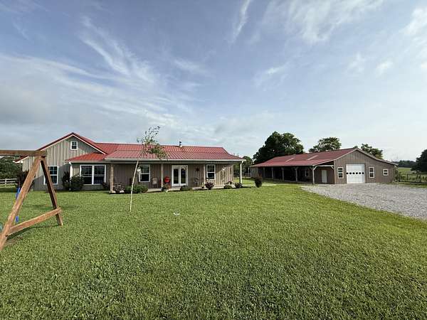 25.4 Acres of Agricultural Land with Home for Sale in Waynesburg, Kentucky