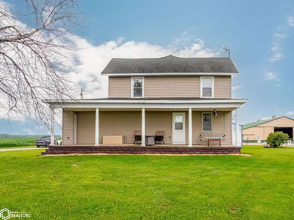 10 Acres of Land with Home for Sale in Mason City, Iowa