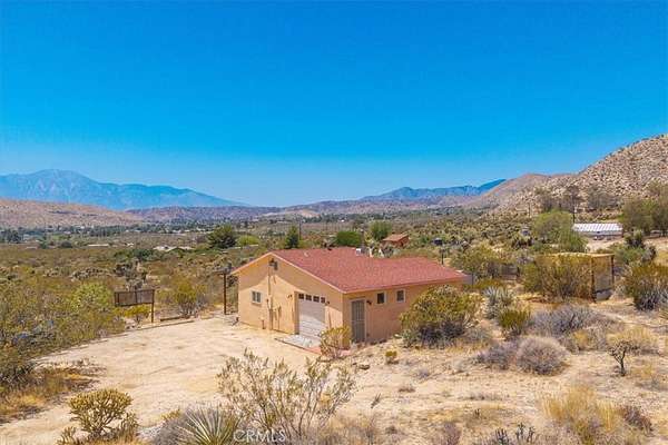 4.53 Acres of Residential Land with Home for Sale in Morongo Valley, California