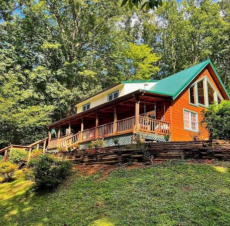 3 Acres of Residential Land with Home for Sale in Cosby, Tennessee